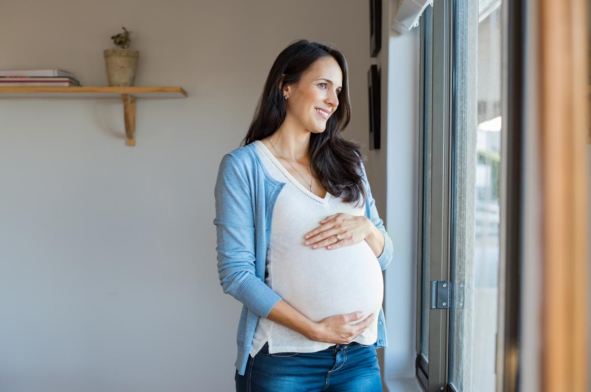 Что происходит с репродуктивной системой при поздней беременности?