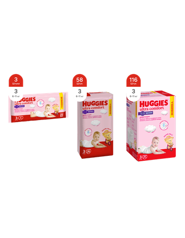НОВИНКА! Huggies® Трусики для девочек