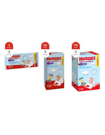 НОВИНКА! Huggies® Трусики для мальчиков