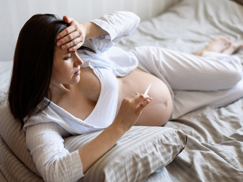 Может ли жар при беременности навредить ребенку?