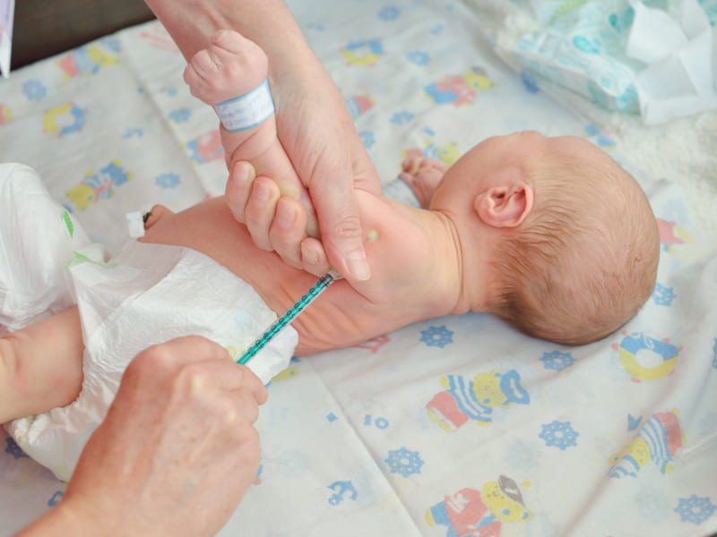 Вакцина БЦЖ (БЦЖ-м) вводится детям не ранее чем через трое суток после рождения
